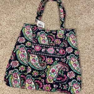 NEW with tags Vera Bradley small trimmed tote bag